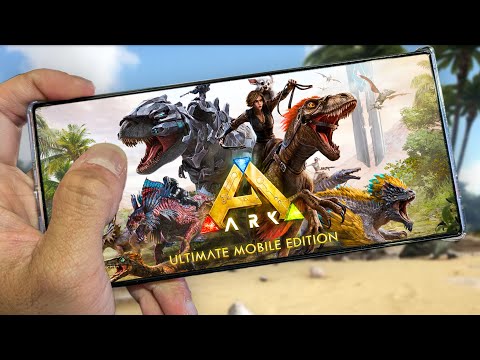 Ark Mobile Revamp Beta LIVE GAMEPLAY!!!