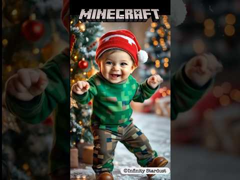 🧩Minecraft Baby หนุ่มน้อยนักเล่นเกมส์มายคราฟท์#minecraft,#cutebaby,#babydance,#เกมส์มายคราฟท์,