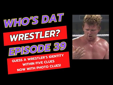 Who's Dat Wrestler? Guess the wrestler trivia game episode 39 #WWE #trivia #wrestlingtrivia #wcw