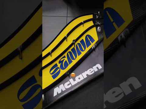 McLaren F1 Team X Ayrton Senna Livery #monacogp | Formula 1 #shorts