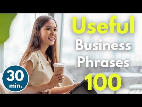 Useful Business English Phrases 100 | Business English Learning