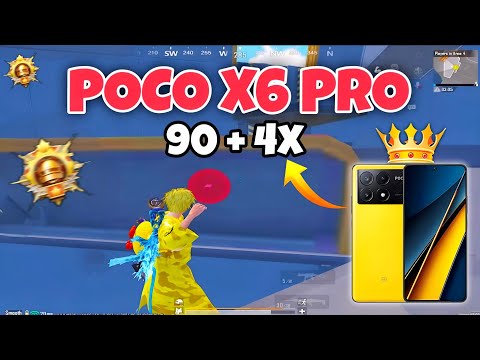 Poco x6 pro🔥 90 fps + 4x anti-aliasing livik rush gameplay🔥