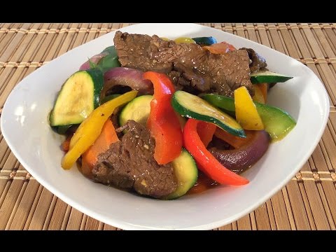 How To Make Beef Vegetable Stir Fry-Chinese Food Recipes-Restaurant Style