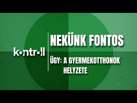 NEKÜNK FONTOS – Siralmas állapotok a gyermekotthonokban