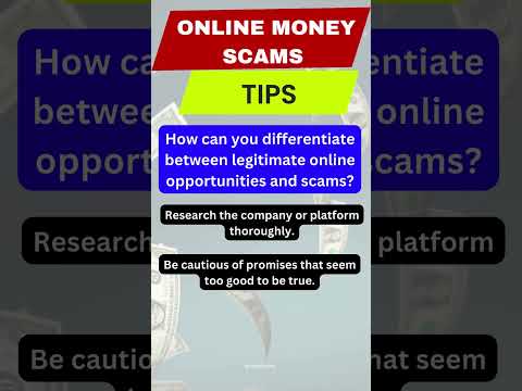 How to stay safe from online scams #shorts #onlinemoneymaking #scamalert