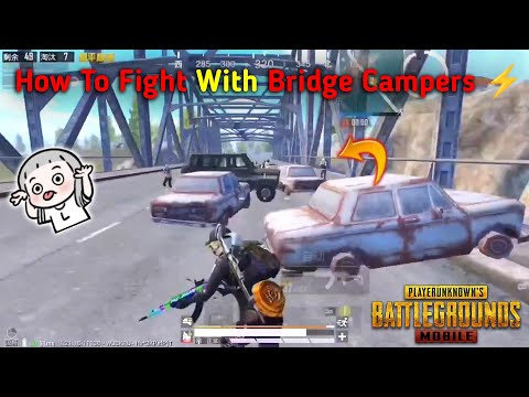 How To Fight With Bridge Campers ⚡ Fastest 1v4 Clutch 🔥 Insane Montage 💥 Game For Peace