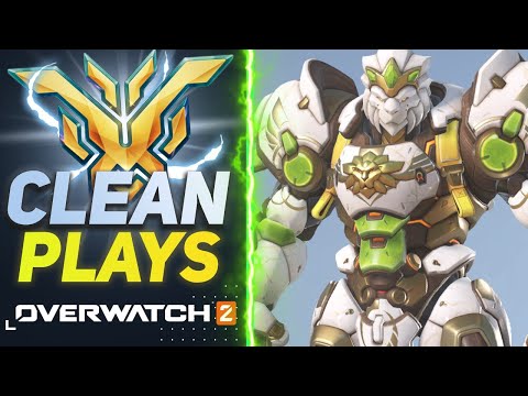 SOME CLEAN PLAYS IN OVERWATCH 2  - OVERWATCH 2 MONTAGE