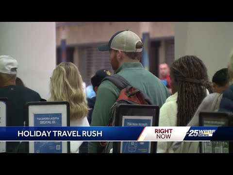 TSA expects increased passenger screenings at Palm Beach International Airport