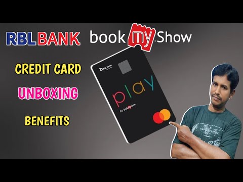 Rbl bank bookmy show PLAY credit card unboxing|play credit card benefits| #rblbank #bookmyshow