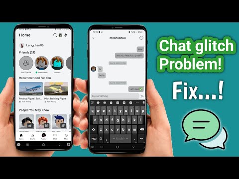 How do you fix the chat glitch on Roblox? | roblox chat not working in mobile