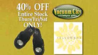 Vacuum City Commercial - Yellowbox Shoes