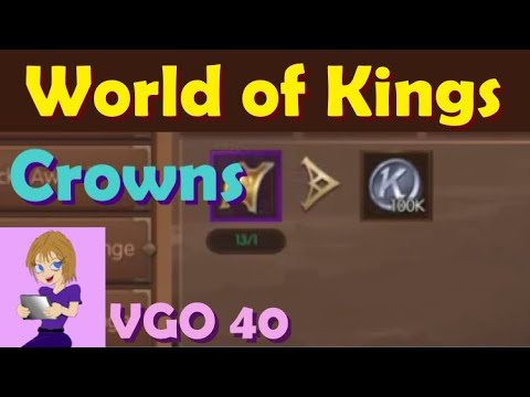 World of Kings Crowns from the Exchange