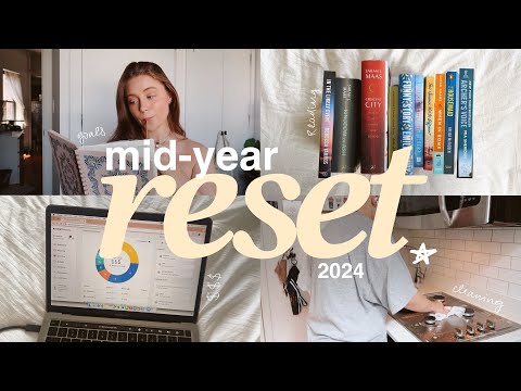 Q2 2024 RESET 🌟 deep cleaning the apartment, goals check-in, reading recap & financial review