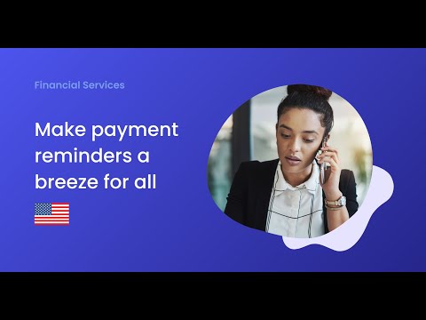 Voice AI for payment reminders