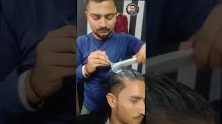 boys hair rebonding smoothening Straightening Treatment | Men hair Smoothing treatment #smoothning