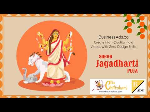 Shubh Jagadhatri Puja Template 1