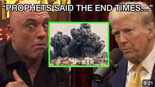 Joe Rogan Stunned By Donald Trump's End Times Prophecy & UFO's Disclosure