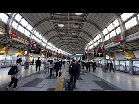 【東京編】品川駅から始まる散歩：４K  Japan Sinagawa