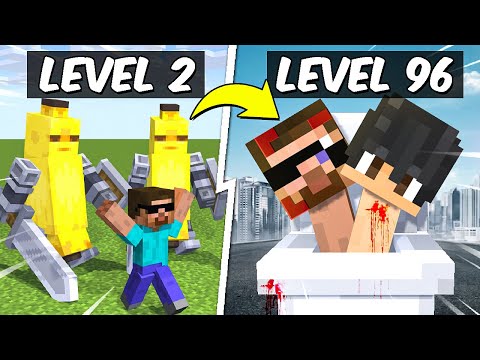 Difficulty 1 vs 100: Level Building Competition in Minecraft