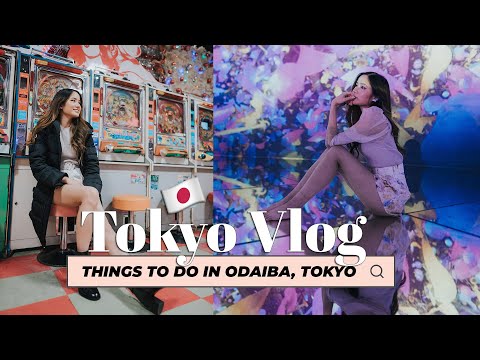 🇯🇵 Exploring ODAIBA, TOKYO 1 Day 🗼 Teamlab Planets. Small Worlds, Joypolis - Japan Travel Vlog 🇯🇵