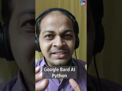 Google Bard AI - Python #shorts #python #google #googlebard #master #prompt #chatgpt #coding #viral