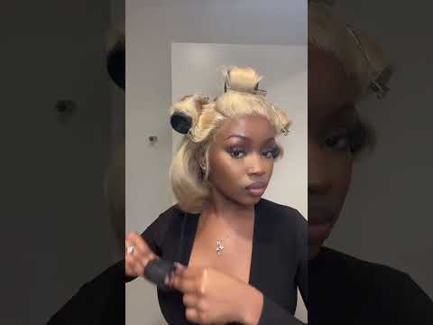 POV: a blonde bob just feels right 😍😍🔥 #haircolor  #bobwig  #hairstyle