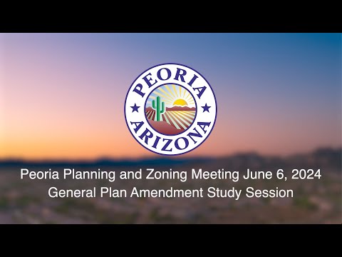 Planing and Zoning June 6, 2024 General Plan Study Session