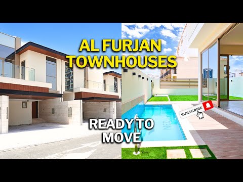 INSIDE Dubai's Hidden Gem: Modern Al Furjan Townhouse 🏡 | Ready to Move In!