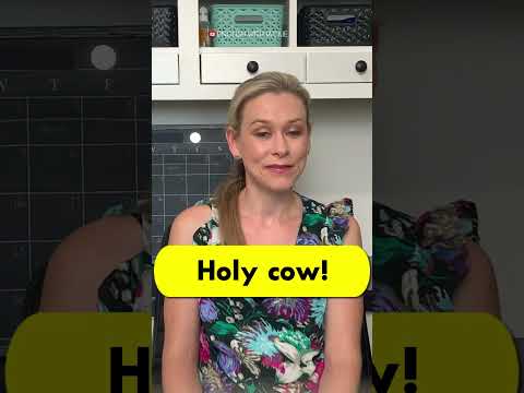 【Holy cow!】Do you know this common American phrase?