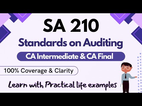 SA-210 "Agreeing the terms of Audit Engagement" in English | CA Inter & Final