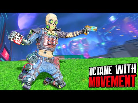 OCTANE WITH MOVEMENT 24 KILLS AND 5400 DAMAGE (Apex Legends Gameplay)