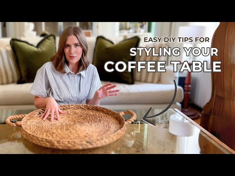 Easy Designer Tips for Styling a Coffee Table