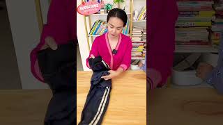 Clothes folding hacks 171 #clothfolding #foldinghacks #youtubeshorts #shorts