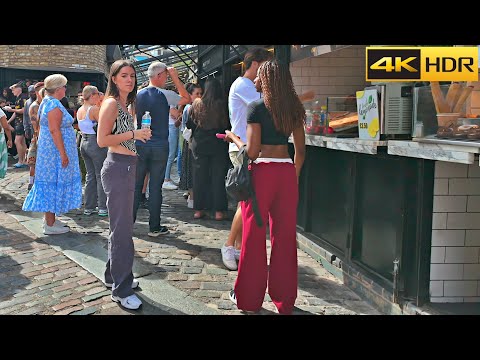 London Walk Collection-Aug 2024 | Market Buzz, Scenic Heights, and Cloudy Views [4K HDR]