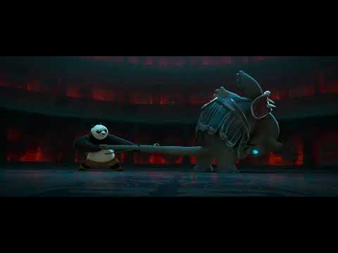 Po Gets Bitten by The Chameleon! (Kung Fu Panda 4)