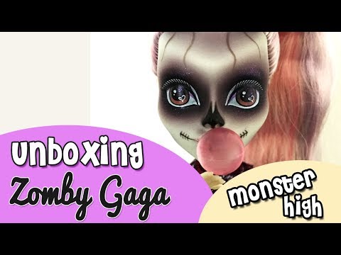 ☠Unboxing: Zomby Gaga doll (Monster High) ☠