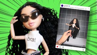 I made a Charli XCX bratZ Doll! | Bratz Doll Repaint & Reroot