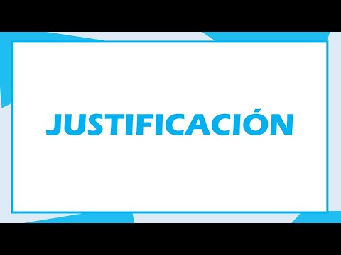 ¿Cómo redactar la justificación? Proyecto - Tesis - Investigación