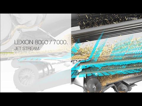 CLAAS LEXION | JET STREAM Cleaning System