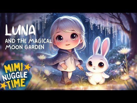 Luna and the Magical Moon Garden🐰✨ bedtime story - bedtime stories for children