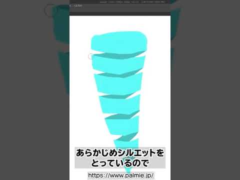 【難関】縦ロール髪もこの方法なら簡単に描ける！ #Shorts