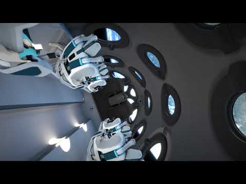 Virgin Galactic SpaceshipTwo Cabin Interior