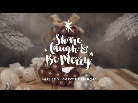 【簡易DIY：聖誕倒數月曆 Easy DIY: Advent Calendar】