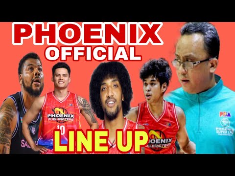 PHOENIX FUEL MASTER OFFICIAL ROSTER LINE UP Of PBA COMMISSIONERS CUP