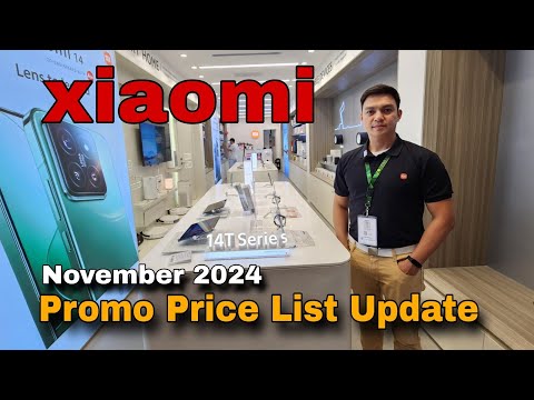 Xiaomi Promo Price List Update November 2024 | Xiaomi 14T Series | Redmi Note 13 Series | Pad Series