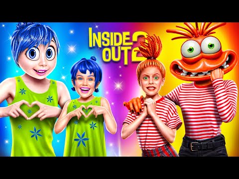 Makeover Inside Out 2 in Real Life! If Emotions Rules Me!