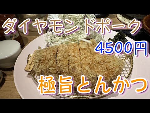 ４５００円のとんかつを食べてみた＠Katsuプリポー 新宿歌舞伎町