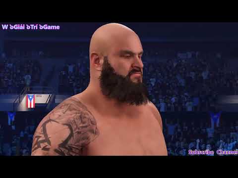 WWE 2K24 BRAUN STROWMAN VS. CARMELO HAYES #2024 #wwe #sports