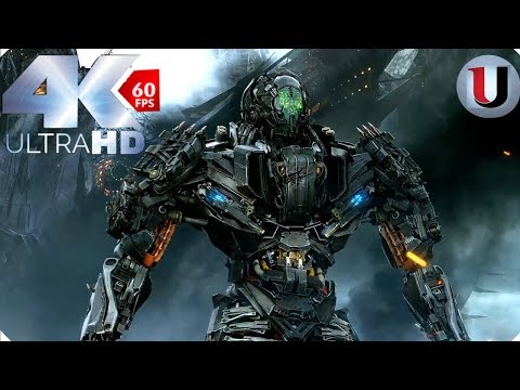 Optimus Prime vs Galvatron & Lockdown -Transformers Age of Extinction - 2014 CLIP IMAX (4K)