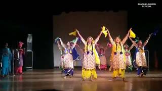 LUDDI Girls Performance at Kala Bhawan Punjabi University Patiala 2018